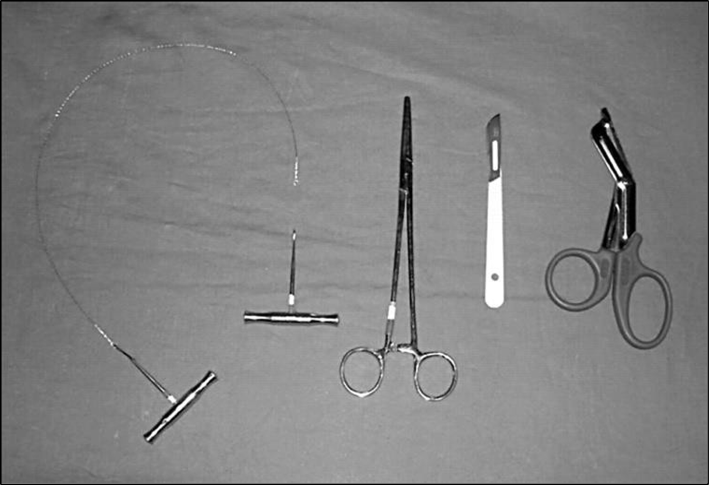 Resuscitative thoracotomy equipment